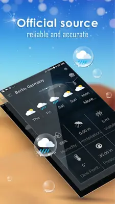 Daily weather forecast android App screenshot 10