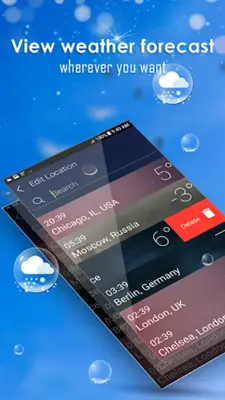 Daily weather forecast android App screenshot 2